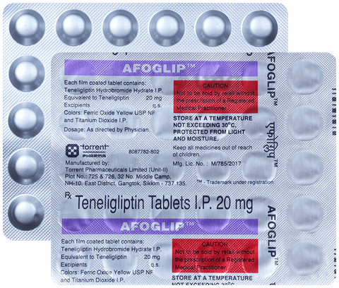 Afoglip Tablet image