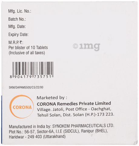 dapaBITE M 5mg/500mg Tablet ER image dapaBITE M 5mg/500mg Tablet ER image