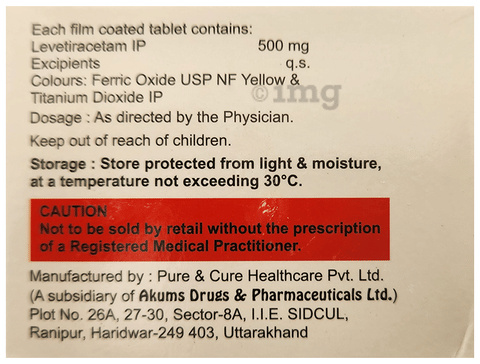 Feveceta 500 Tablet image