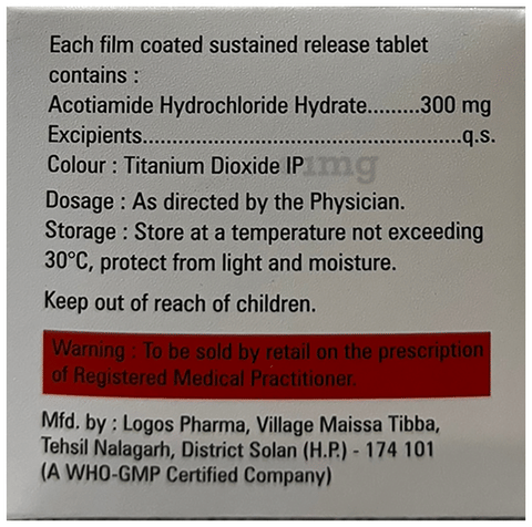 Acoride 300 ER Tablet image Acoride 300 ER Tablet image
