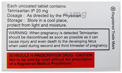Telong 20mg Tablet image Telong 20mg Tablet image