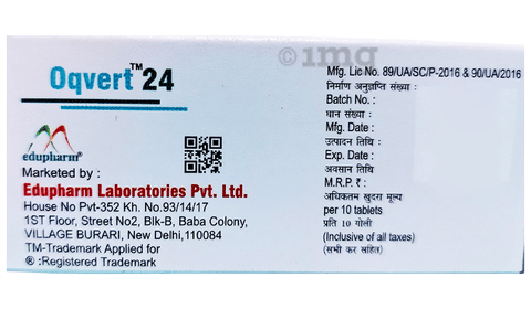 Oqvert 24 Tablet image