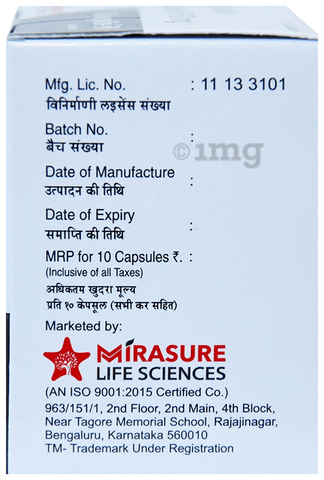 Miragalin 50mg Capsule image