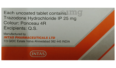 Trazonil 25 Tablet image Trazonil 25 Tablet image