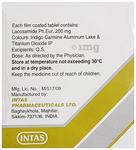 Lacotide 200 Tablet image Lacotide 200 Tablet image