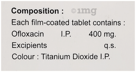 Oflo 400mg Tablet image Oflo 400mg Tablet image