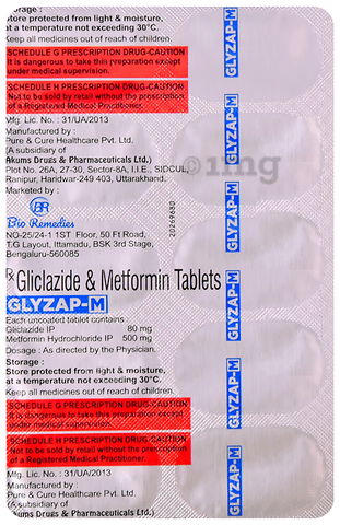Glyzap-M Tablet image Glyzap-M Tablet image