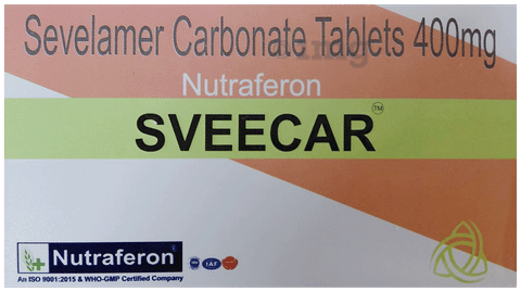 Nutraferon Sveecar 400 Tablet image Nutraferon Sveecar 400 Tablet image