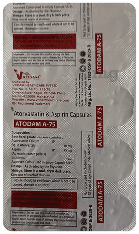 Atodam A 75 Capsule image