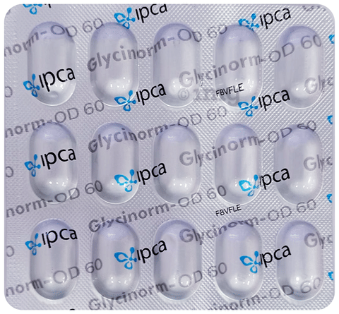 Glycinorm -OD 60 Tablet MR image