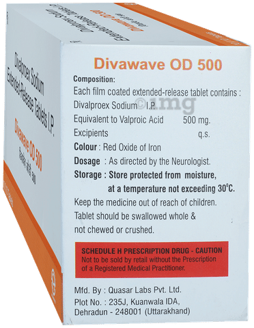 Divawave OD 500 Tablet ER image Divawave OD 500 Tablet ER image