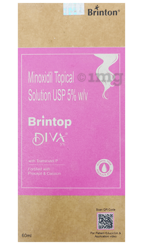 ब्रिंटॉप डिवा 5% टॉपिकल सोल्यूशन image