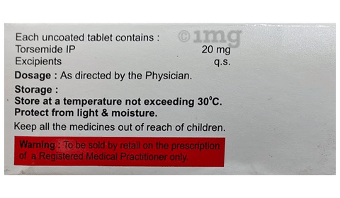 Torsefast 20 Tablet image Torsefast 20 Tablet image