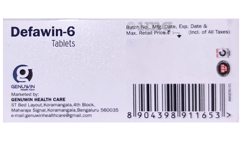 Defawin 6 Tablet image Defawin 6 Tablet image