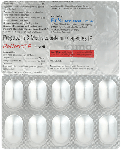 Renerve P 750mcg/75mg Capsule image