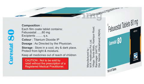 Curestat 80 Tablet image