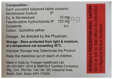 Montemis-F Tablet image