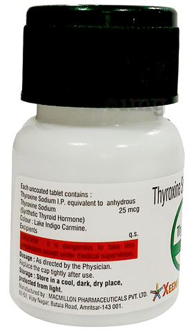 Thyrozyte 25 Tablet image Thyrozyte 25 Tablet image
