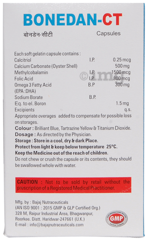 Bonedan-CT Soft Gelatin Capsule
