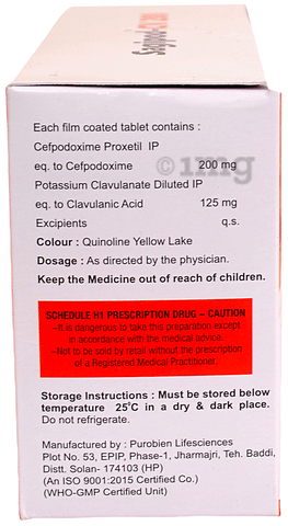 Sagipod-CV 200 Tablet image Sagipod-CV 200 Tablet image