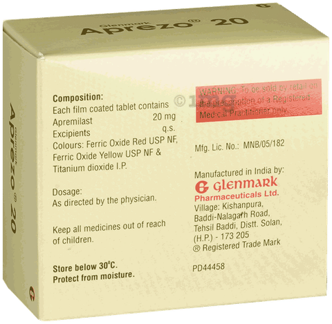 Aprezo 20 Tablet image