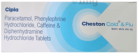Cheston Cold and Flu Tablet image