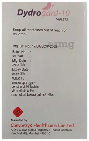 Dydrogard 10mg Tablet image Dydrogard 10mg Tablet image