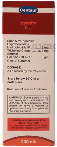 Oraxin Syrup image
