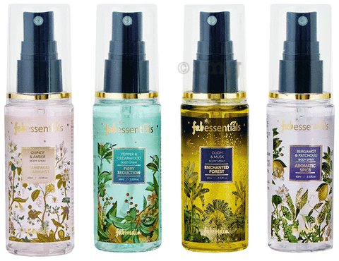 Fabessentials Heavenly Dew Unisex Body Sprays Gift Set Buy box of