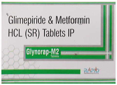 Glynorap-M 2 Tablet SR image Glynorap-M 2 Tablet SR image