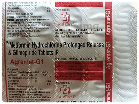 Agremet-G1 Tablet PR image Agremet-G1 Tablet PR image