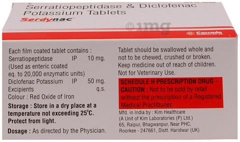 Serdynac-MR Tablet image