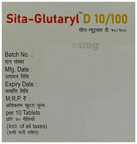 Sita-Glutaryl D 10/100 Tablet