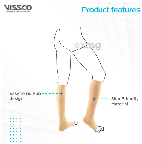 Vissco Core 0716 Medical Compression Stockings XXL Below Knee: Buy