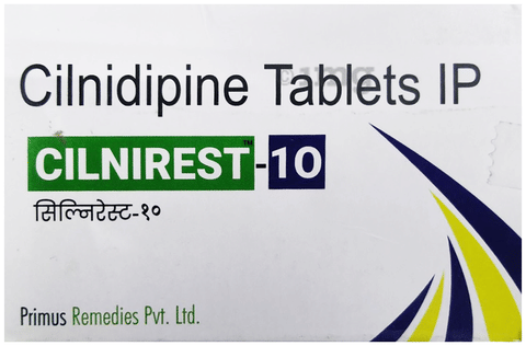 Cilnirest 10 Tablet image Cilnirest 10 Tablet image