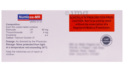 Numicox-MR Tablet image Numicox-MR Tablet image