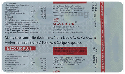 Mecorik-Plus  Tablet image