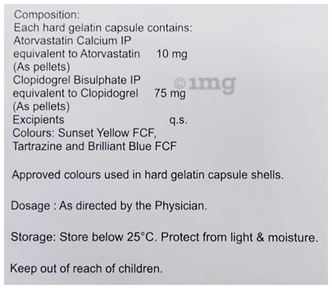 Atorfit CV 10 Capsule image