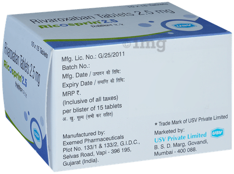 Ricosprin 2.5 Tablet image