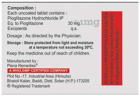 Pioglico Tablet image