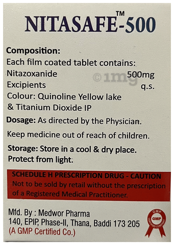 Nitasafe 500 Tablet image