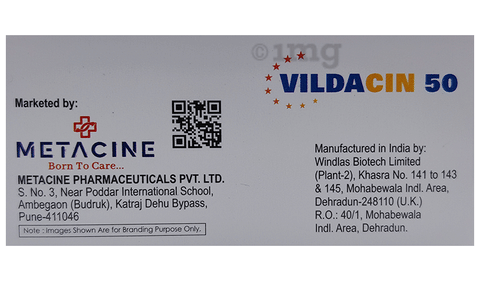 Vildacin 50 Tablet image Vildacin 50 Tablet image