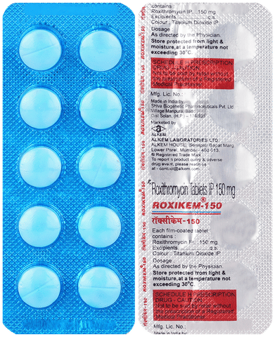 Roxikem 150mg Tablet image
