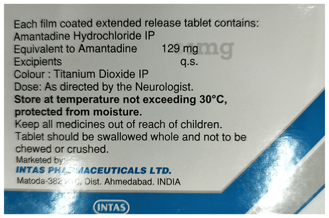 Amantex 129mg Tablet ER image