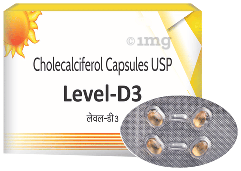 Level-D3 Softgel Capsule image Level-D3 Softgel Capsule image