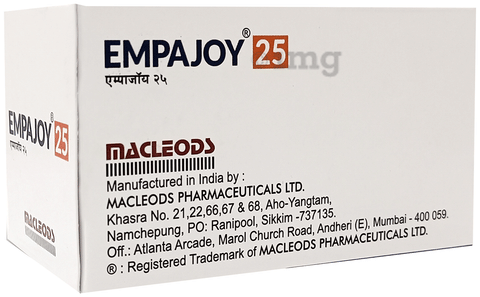 Empajoy 25 Tablet image Empajoy 25 Tablet image