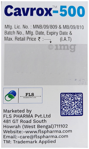 Cavrox 500 Tablet image