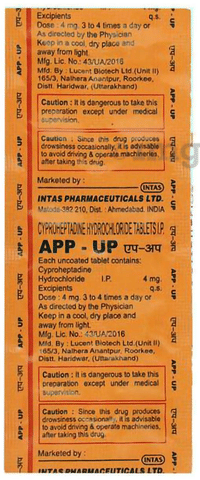 App UP 4mg Tablet image App UP 4mg Tablet image