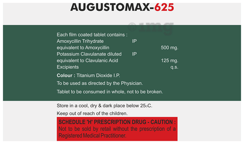Augustomax 625 Tablet image Augustomax 625 Tablet image