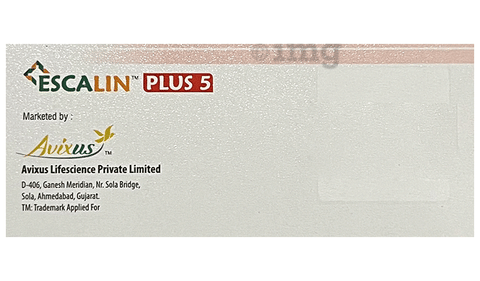 Escalin Plus 5 Tablet image